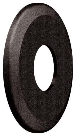 Door Handle Escutcheon / Black