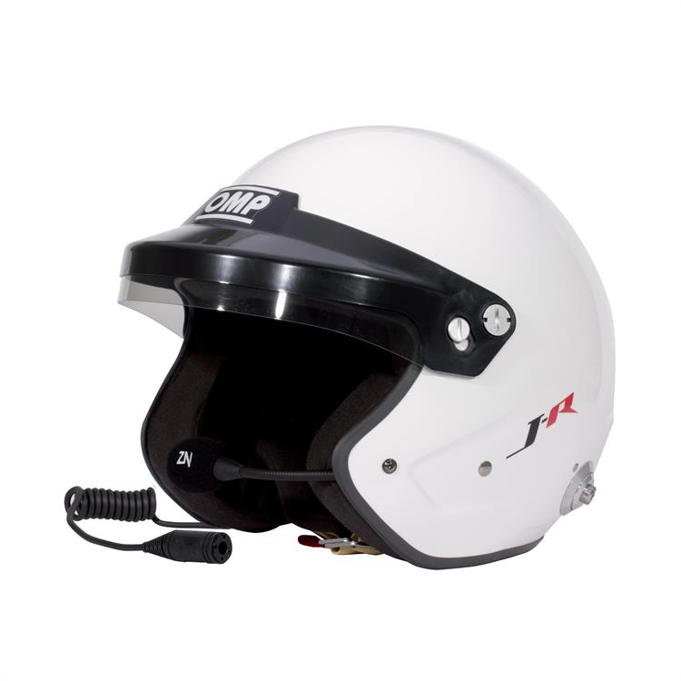 J-RALLY HELMET FIA 8859-2024 WHITE SZ. M