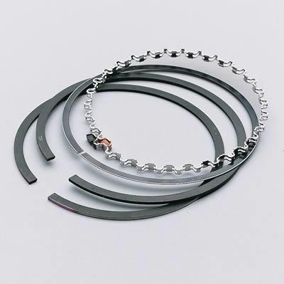 Piston Rings, Cast Iron, 89.000mm Bore, 1.5mm, 1.5mm, 4.0mm Thickness, 6-Cylinder, Set