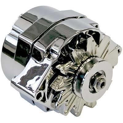 alternator / generator, 60A, 12 volt, Chrome plated