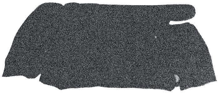 Trunk Carpet Front Black