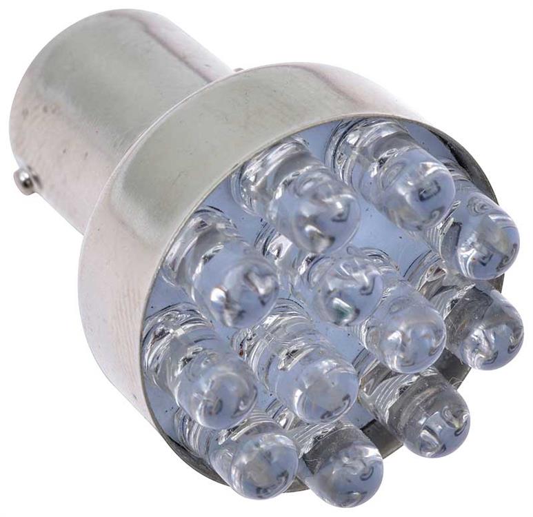 LED-lampa, röd Single Contact 1156