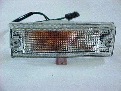 Bumper Lights Front Clear / Chrome