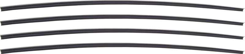 Front Door Glass Weatherstrip Set