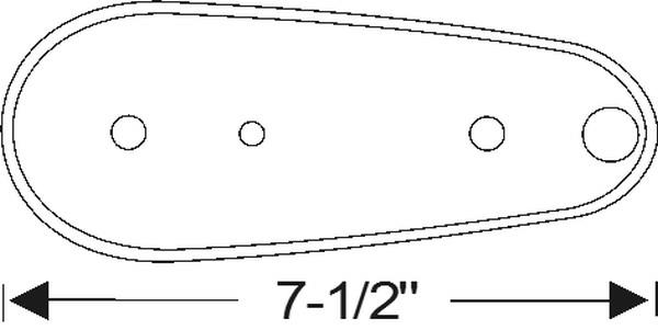 Taillight Mounting Pad