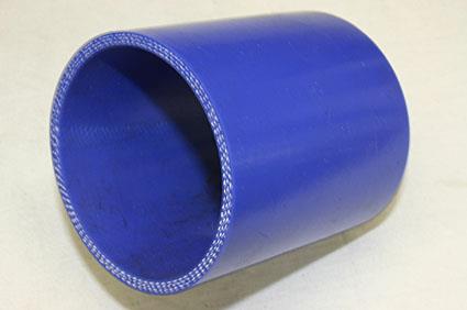 Siliconehose Straight 76mm 5-layer Blue / 10cm