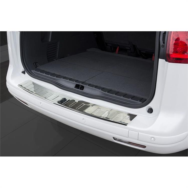 RVS Achterbumperprotector Peugeot 5008 2009-2017 'Ribs'