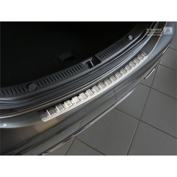 RVS Achterbumperprotector Mercedes E-Klasse W213 Sedan 2016- 'Ribs'