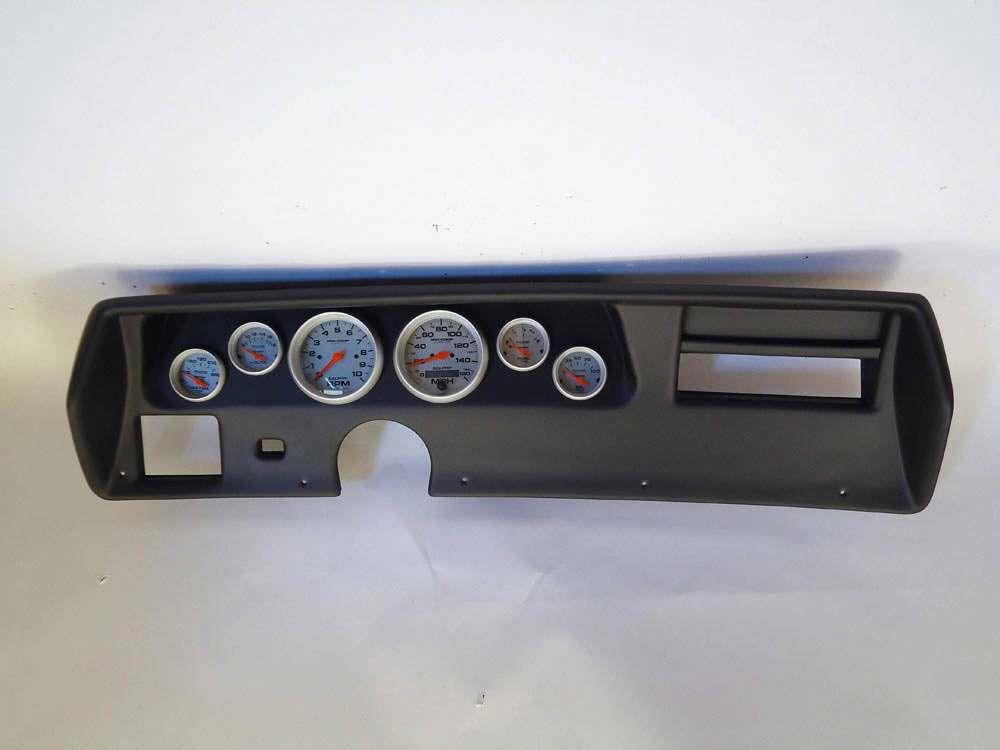 Instrument Cluster Panel, Super Sport (SS) Style, Black Finish, With Ultra-Lite Gauges