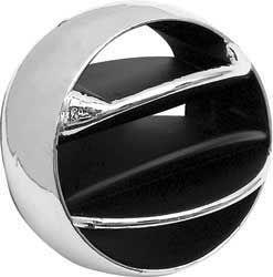 Dash Vent, Ball Shape, Plastic, Chrome, Chevy, Each