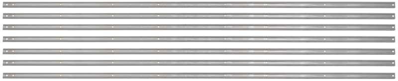 Bed Strip Set, Stainless Steel, 97"