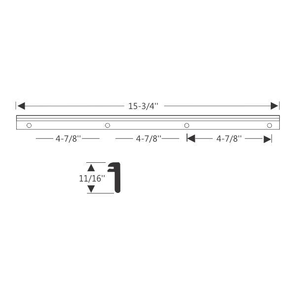 Vent division bar weatherstrip