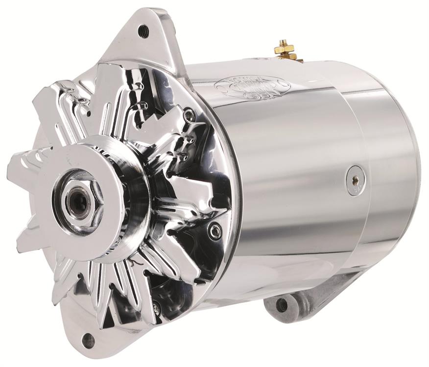 alternator / generator, 90A, 12 volt, Polished