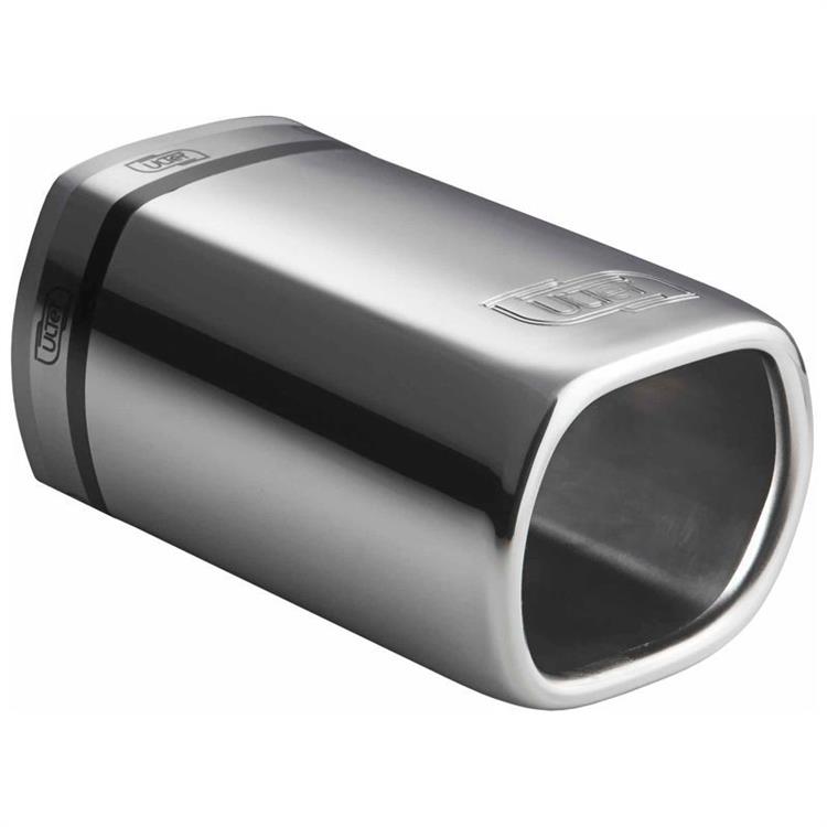 Exhaust Tail Pipe Rectangular 80x65xl120 40-55mm