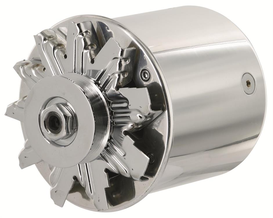 alternator / generator, 60A, 6 volt, Polished