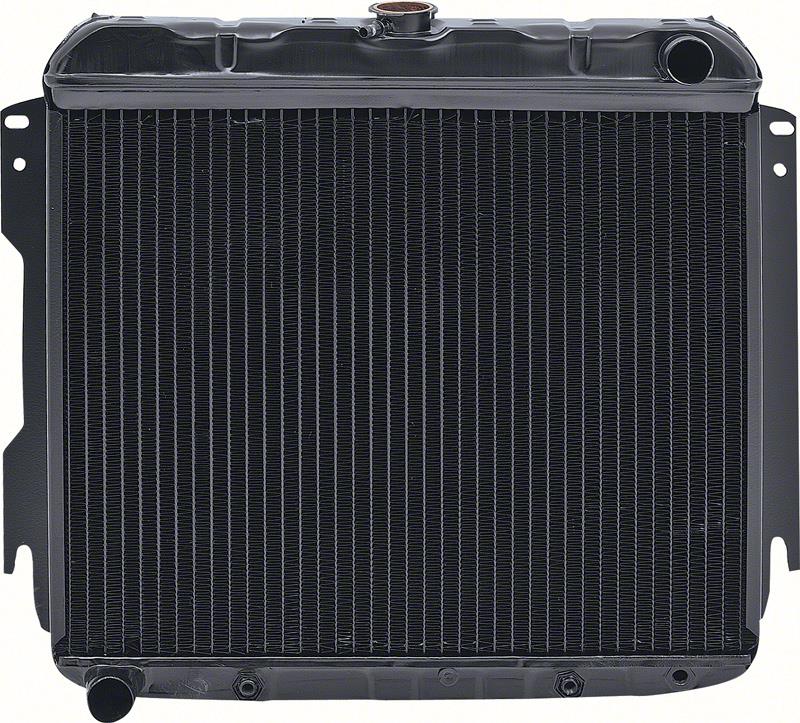 1963-64 MOPAR B-BODY REPLACEMENT 4 ROW COPPER RADIATOR - 318 AUTOMATIC