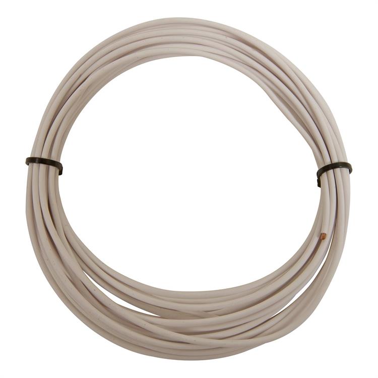 Electrical Wire, Extreme Condition, 14-Gauge, 25 ft. Long, White