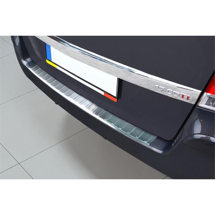 RVS Achterbumperprotector Opel Zafira B 2010-2012 'Ribs'