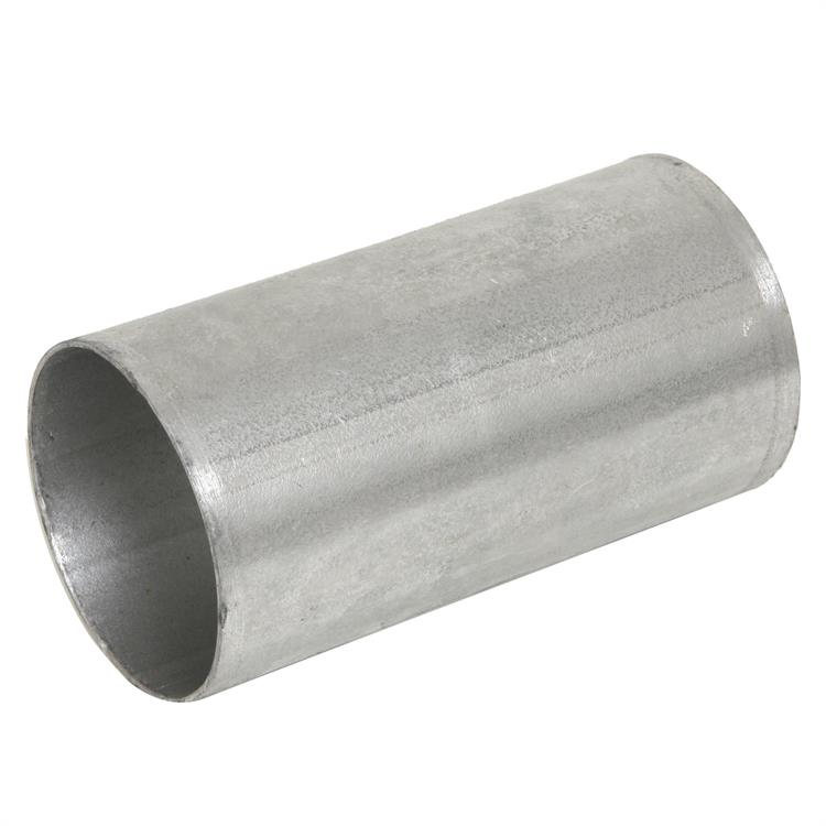 Exhaust Pipe Adapter, Steel, Aluminized, 2.25 in. ID Inlet, 2.25 in. ID Outlet, 6.00 in. Length, Each