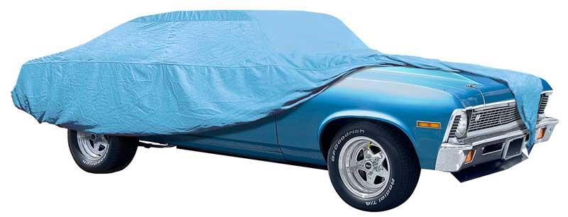 Car cover / bilpresenning / garageskydd, "Diamond Blue", 1-lagers