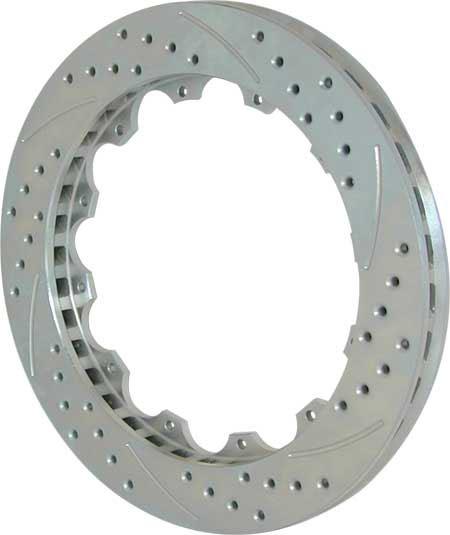 Brakedisc Srp Ventilated Iron Left Drilled 328mm x 31,8mm