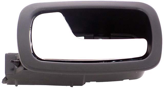 interior door handle - front left - chrome lever+black housing