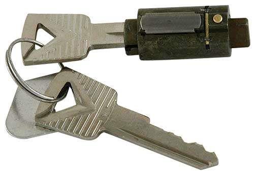 tändningslås med nycklar (nyckeldelen)