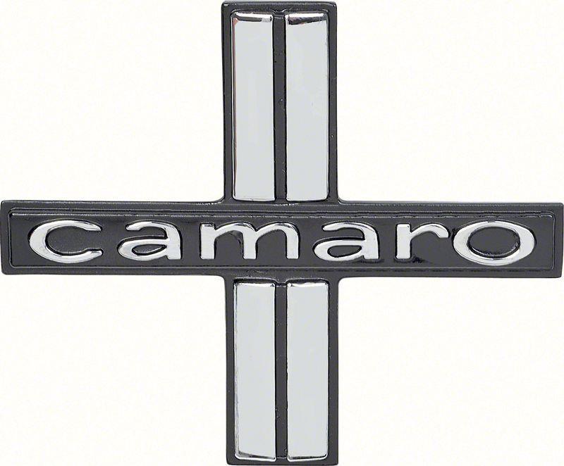 1967 CAMARO DELUXE DOOR PANEL EMBLEMS - PAIR