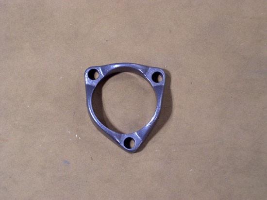 3-Bolt Flange For 2,5" Exhaust Pipe
