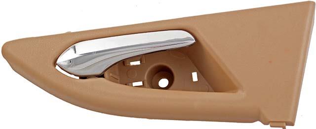 interior door handle beige/chrome