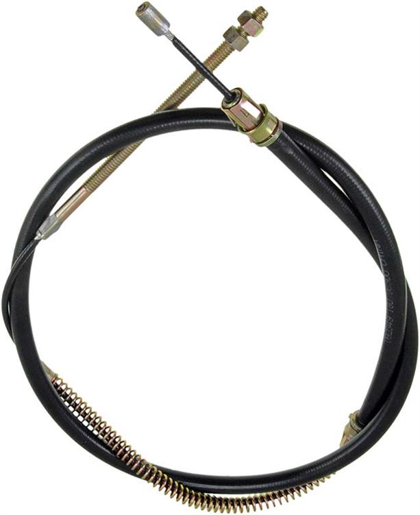 parking brake cable, 134,49 cm, front