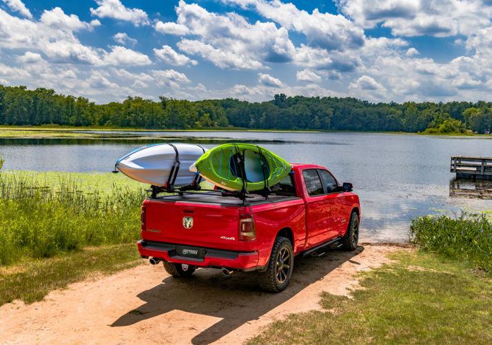 Tonneau Cover, Pro XR, Retractable Tonneau, Manual, Permanently Attached, Aluminum, Matte Black