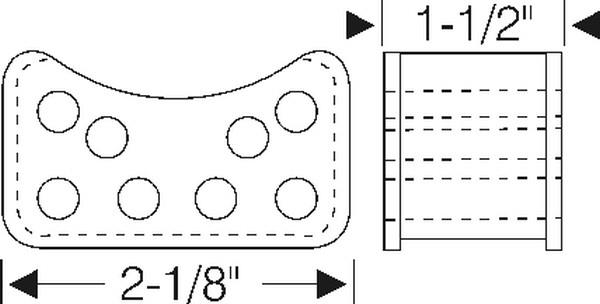 Grommet, ignition wires