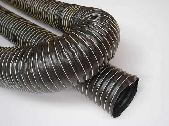 silikonslang luftslang (neopren)1-lagers 102mm svart