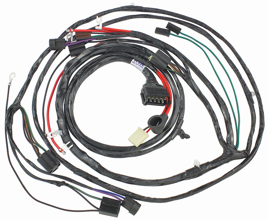 Wiring Harness, Forward Lamp, 1964 Chev/El Cam, Gauges/Driver Int.Reg.Alt.