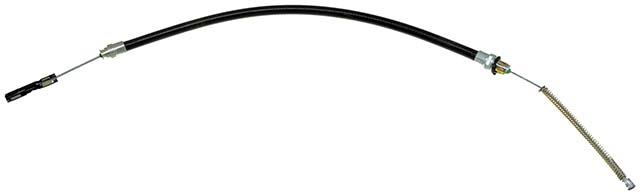 parking brake cable, 71,20 cm, rear left and rear right