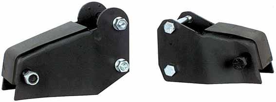 1962-67 CHEVY II / NOVA ENGINE FRAME MOUNTS FOR USE WITH EARLY V-8 SMALL BLOCK