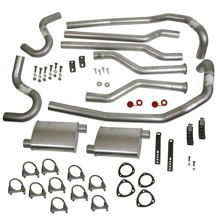 Exhaust System, Header-Back, 2.5"