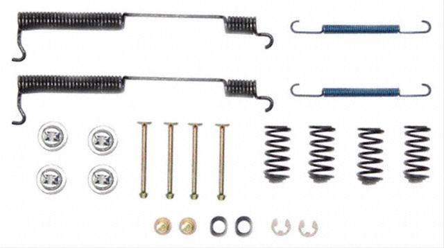 brake hardware kit, rear