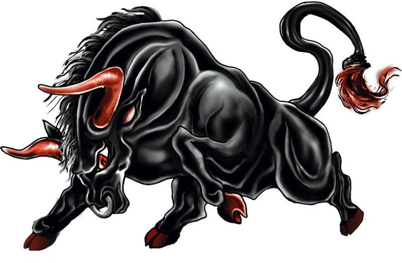 dekal "Raging Bull"