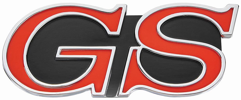 emblem grill, 1968 "gs"