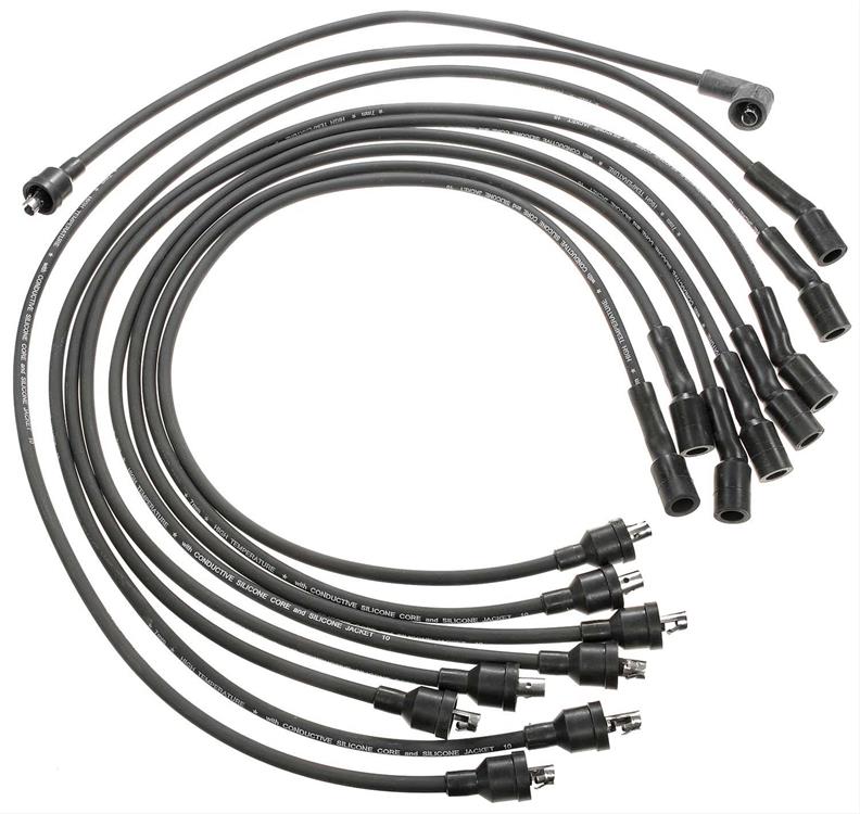 spark plug wires, black