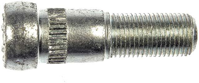 1/2-20 Serrated Wheel Stud - .625 In. Knurl, 1-25/32 In. Length