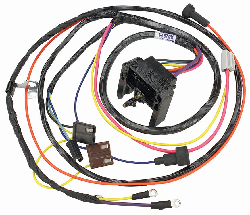 Wiring Harness, Engine, 1969 Chevelle/El Camino, SB V8/HEI/Warning Lights