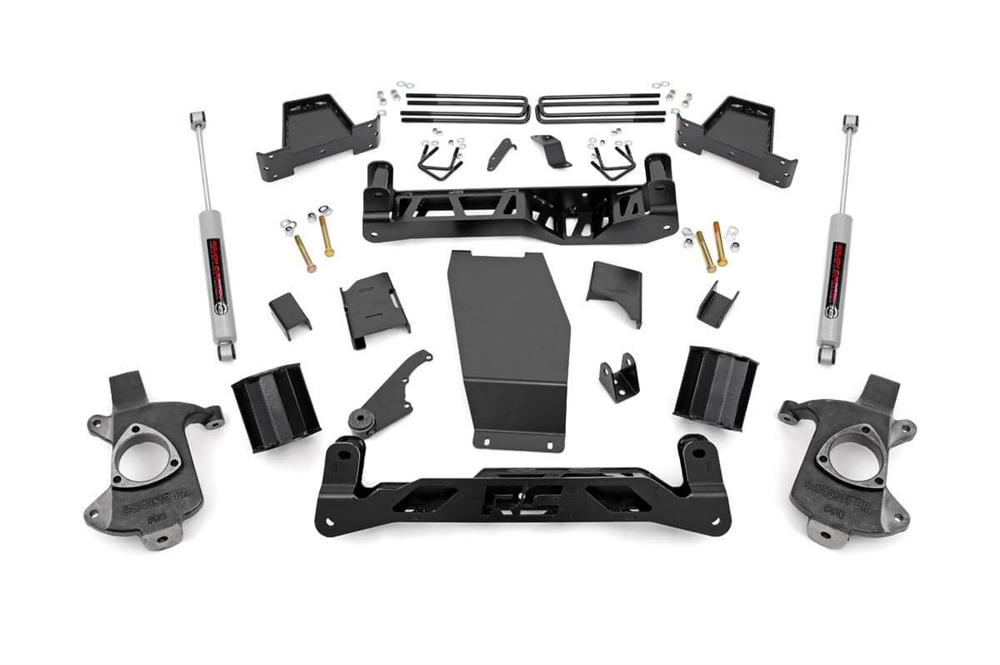 6-inch Suspension Lift Kit (Factory Cast Steel Control Arm Models)