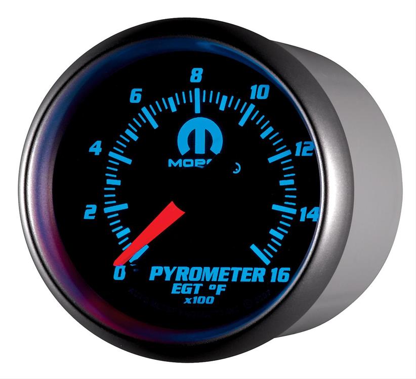 EGT/Pyrometer, 52.4mm, 0-1,600 °F, electric