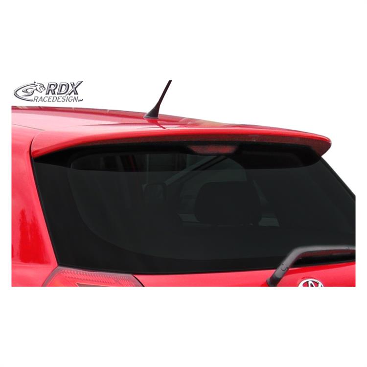 Dakspoiler passend voor Toyota Corolla E12 HB 2002-2007 'T-Sport Look' (PUR-IHS)