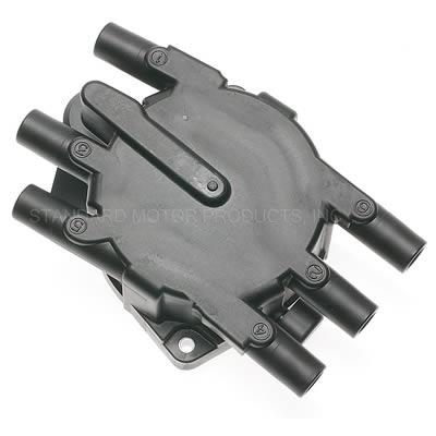 Distributor Cap, Crab Style, Black, Screw-Down, Chrysler, Dodge, 2.5L, V6, Each