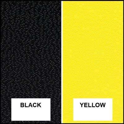 sätesklädesel, fram & bak, svart/gul