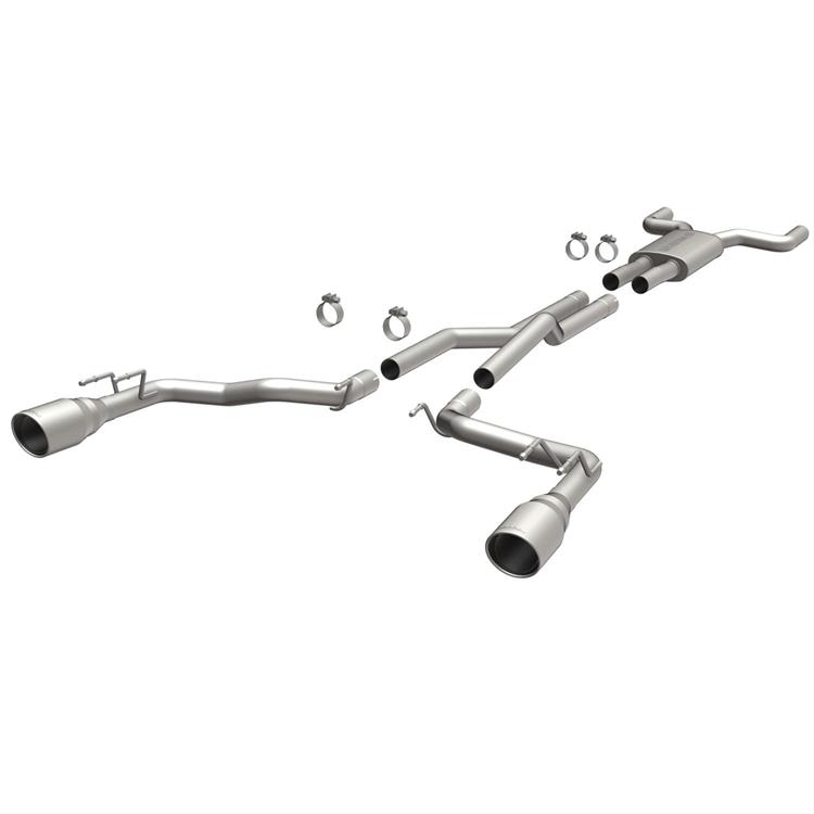 Exhaust System, Competition, Cat-back, Stainless Steel